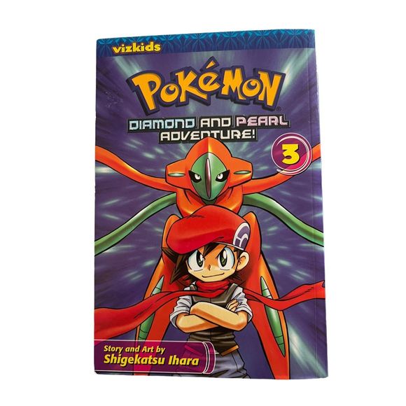 Pokémon Diamond and Pearl Adventure!, Vol. 3‎ (3) (Pokemon) Reverse Comic Book - Picture 1 of 3